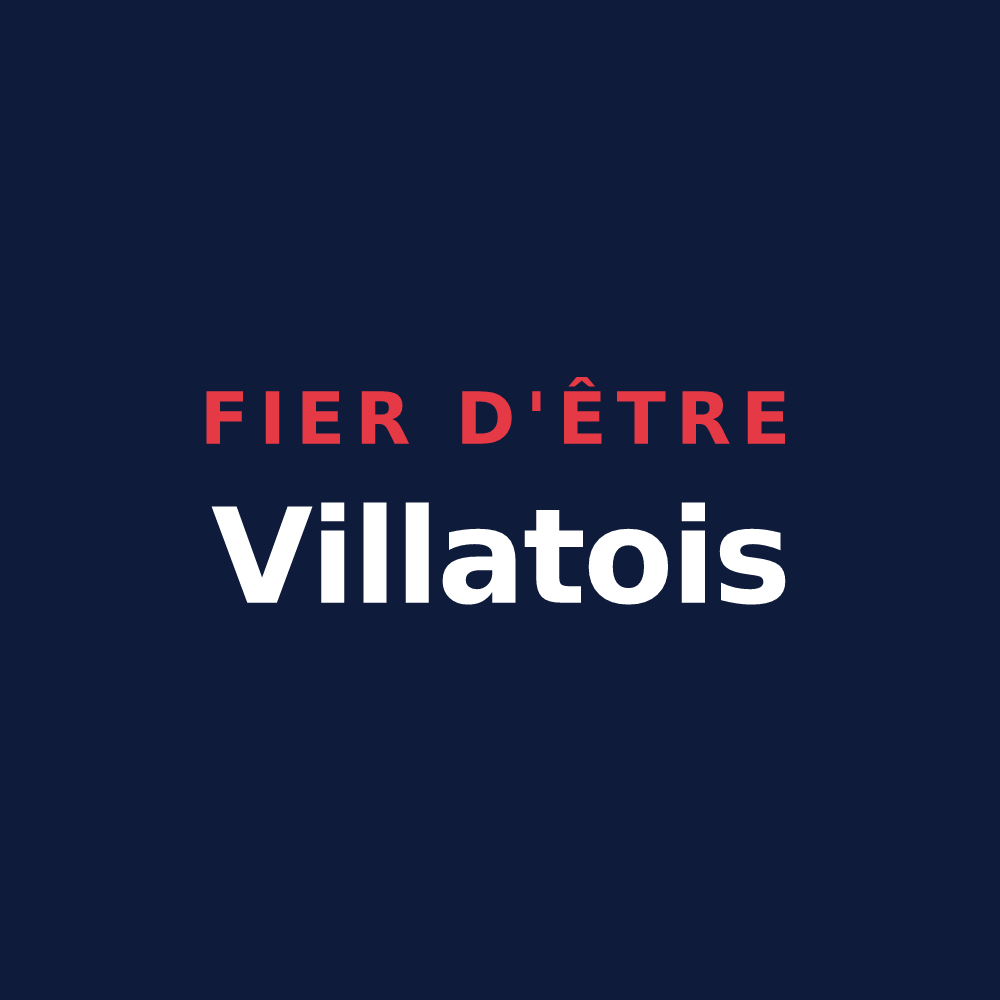 T-shirt « Fier d'être Villatois » — design pour Villate