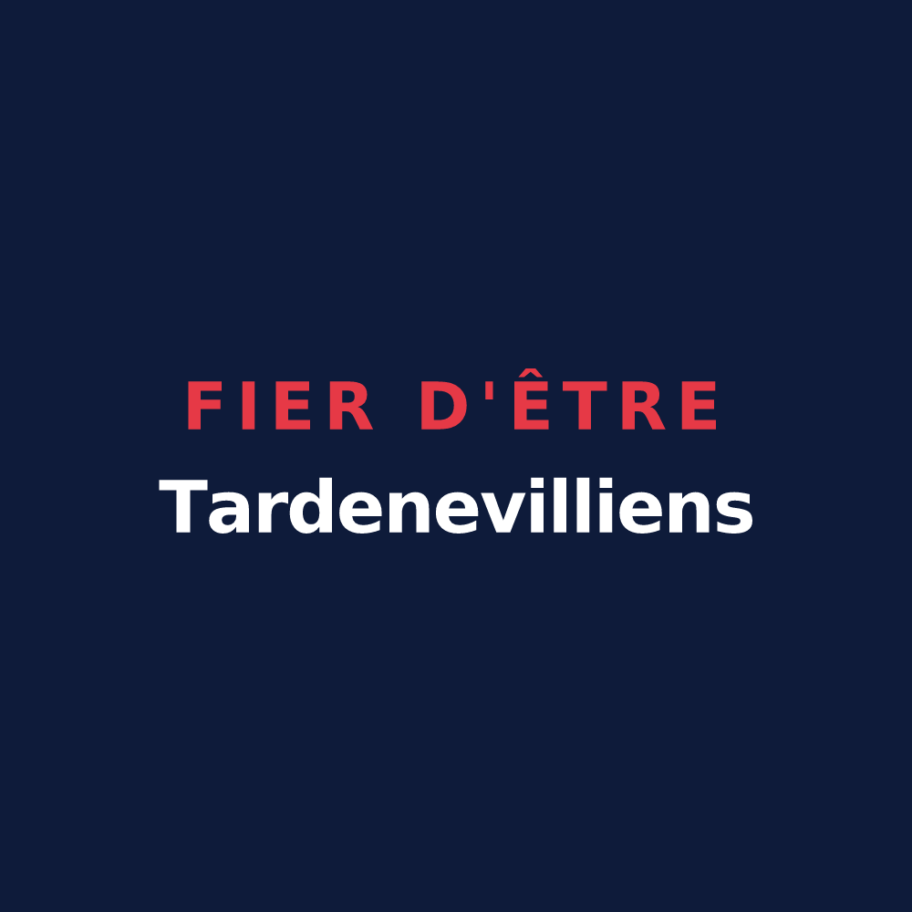 T-shirt « Fier d'être Tardenevilliens » — design pour Ville-en-Tardenois