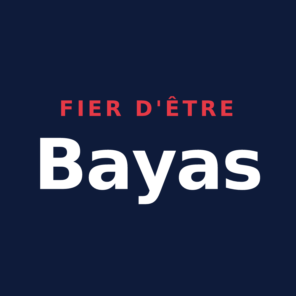 T-shirt « Fier d'être Bayas » — design pour Ville-sous-la-Ferté