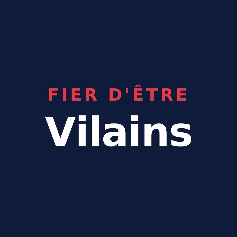 T-shirt « Fier d'être Vilains » — design pour Ville-sur-Illon