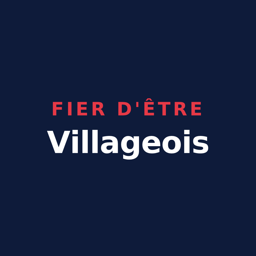 T-shirt « Fier d'être Villageois » — design pour Ville-sur-Retourne