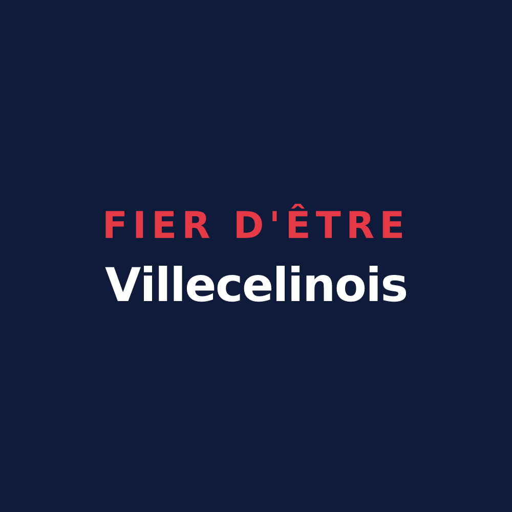 T-shirt « Fier d'être Villecelinois » — design pour Villecelin