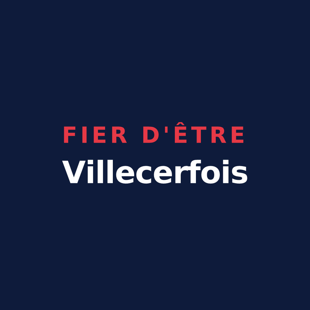 T-shirt « Fier d'être Villecerfois » — design pour Villecerf