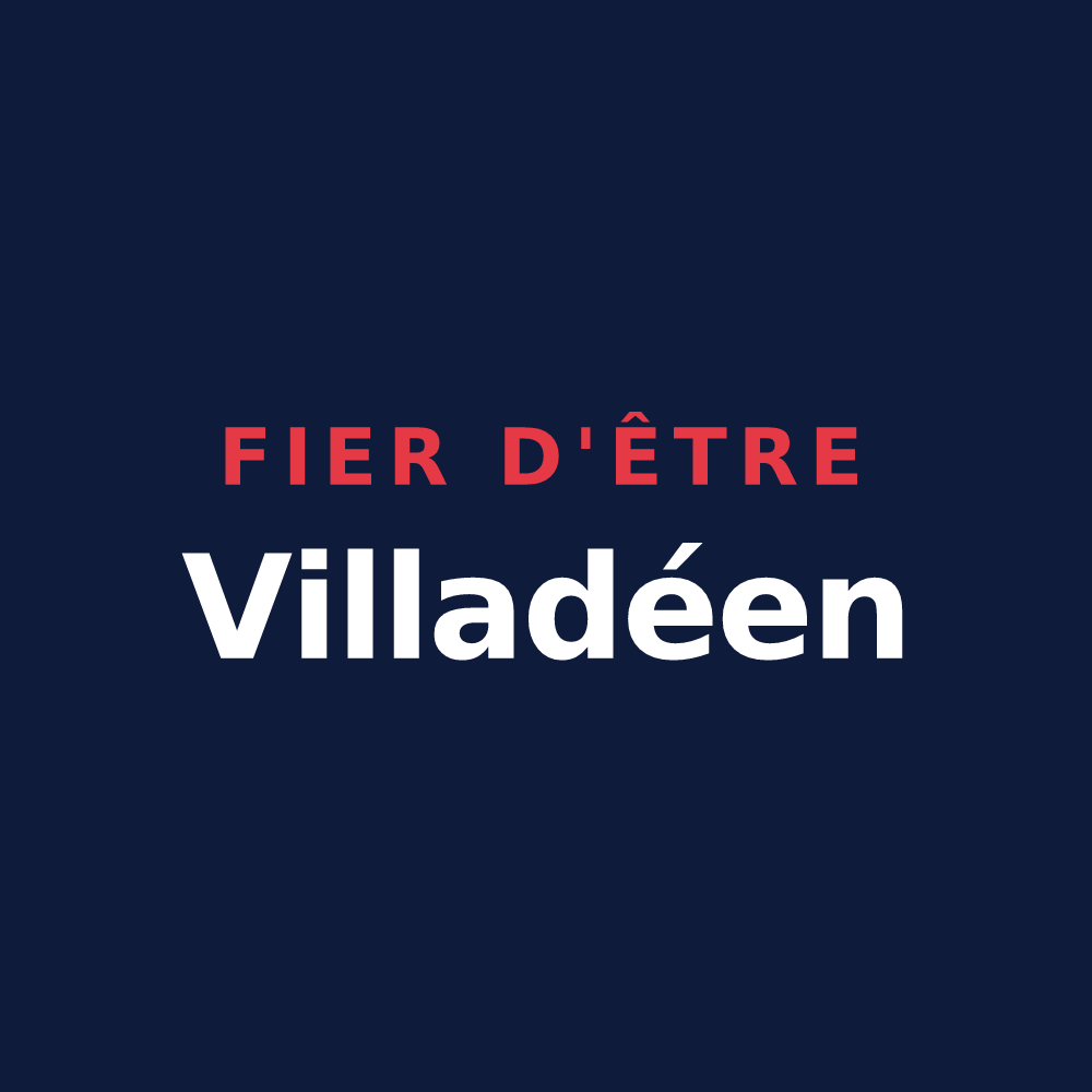 T-shirt « Fier d'être Villadéen » — design pour Villedieu