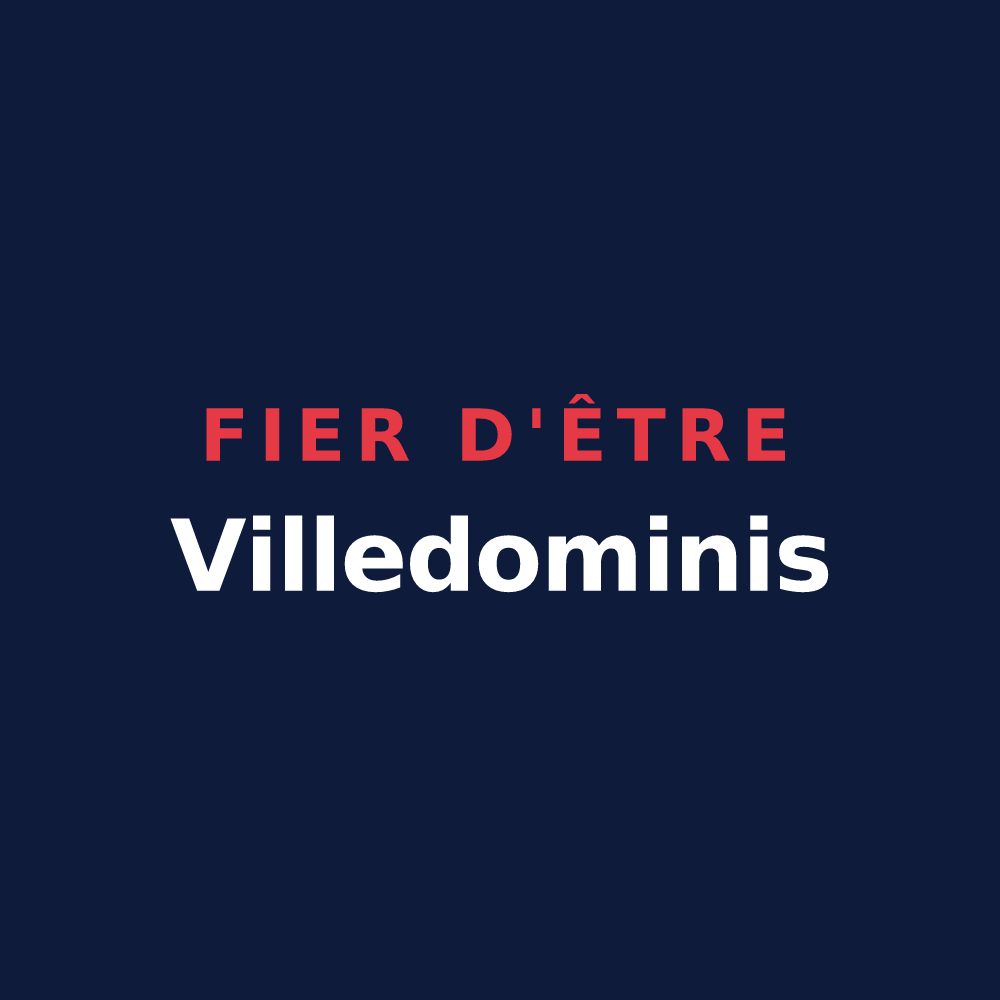 T-shirt « Fier d'être Villedominis » — design pour Villedômain
