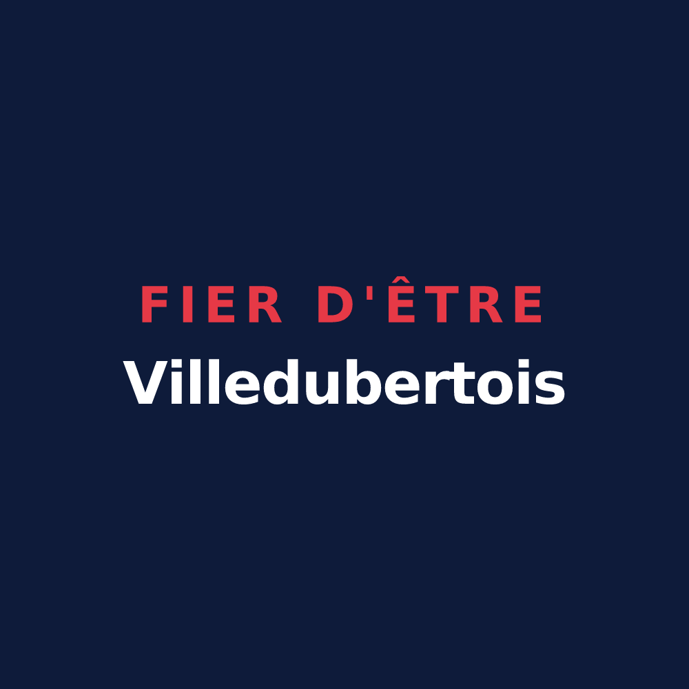 T-shirt « Fier d'être Villedubertois » — design pour Villedubert