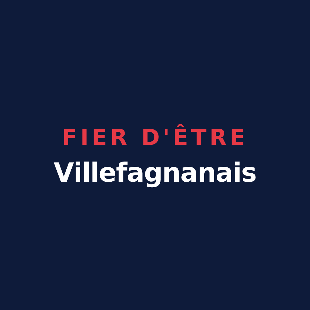 T-shirt « Fier d'être Villefagnanais » — design pour Villefagnan