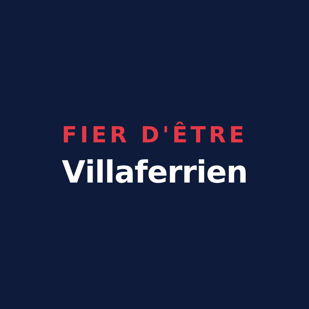 T-shirt « Fier d'être Villaferrien » — design pour Villeferry
