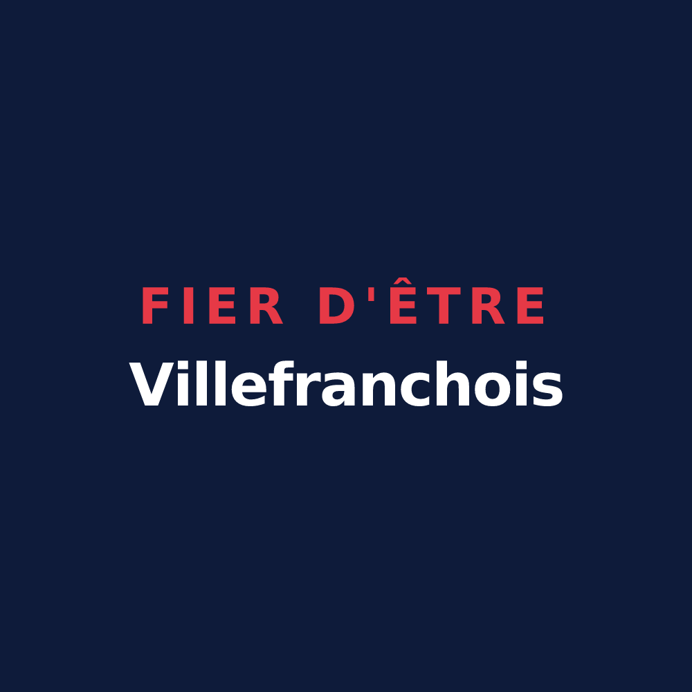T-shirt « Fier d'être Villefranchois » — design pour Villefranche-de-Conflent