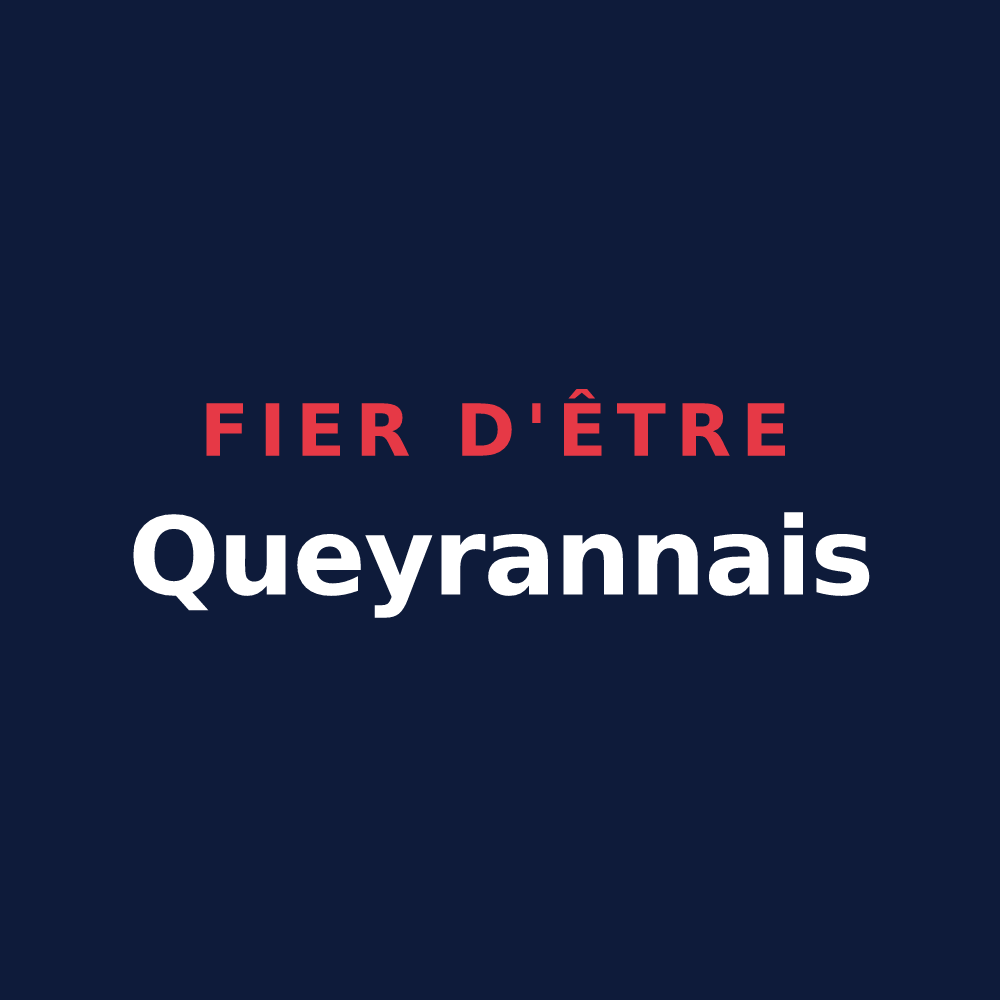 T-shirt « Fier d'être Queyrannais » — design pour Villefranche-du-Queyran
