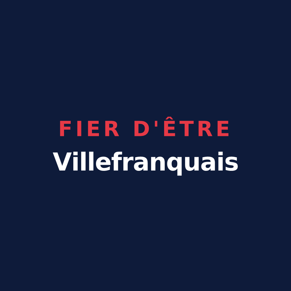T-shirt « Fier d'être Villefranquais » — design pour Villefranque