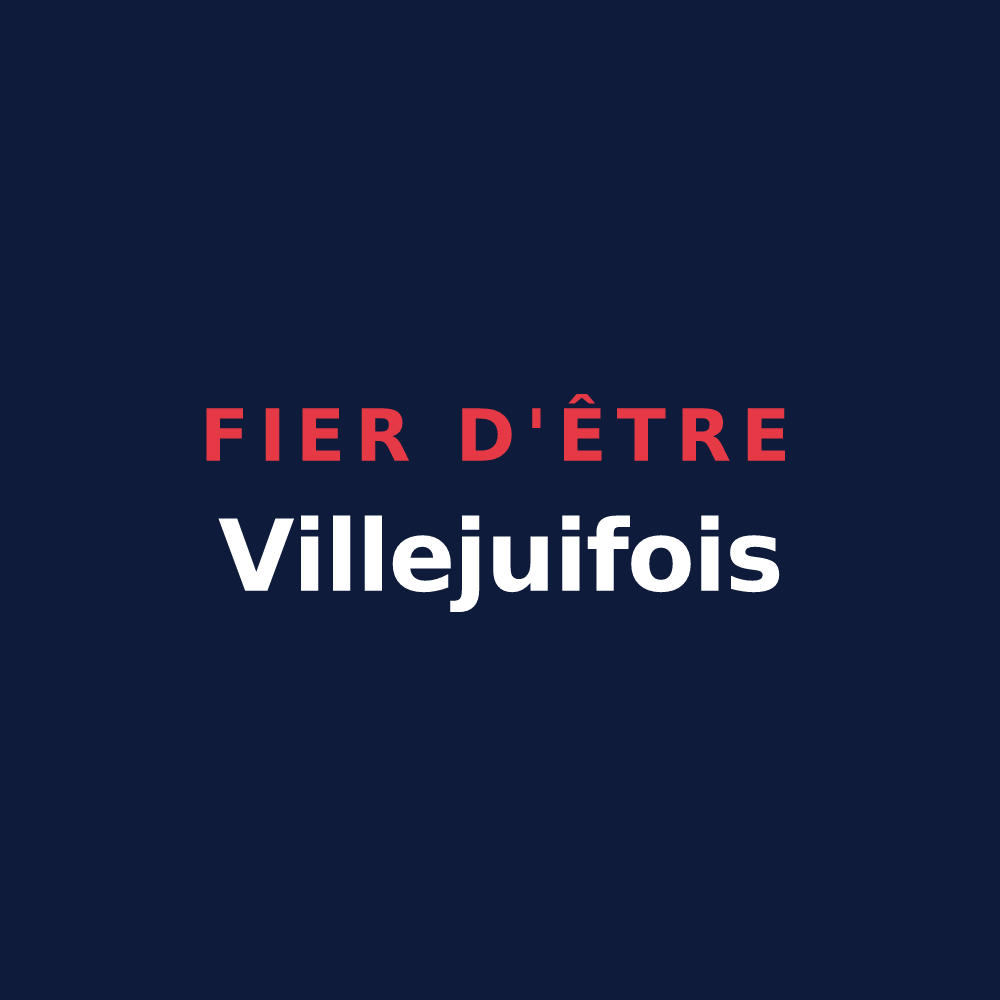 T-shirt « Fier d'être Villejuifois » — design pour Villejuif
