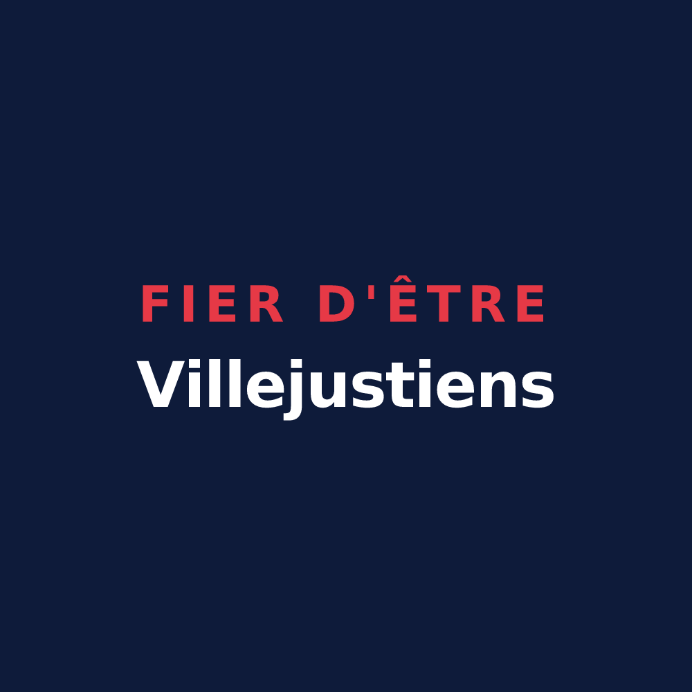 T-shirt « Fier d'être Villejustiens » — design pour Villejust