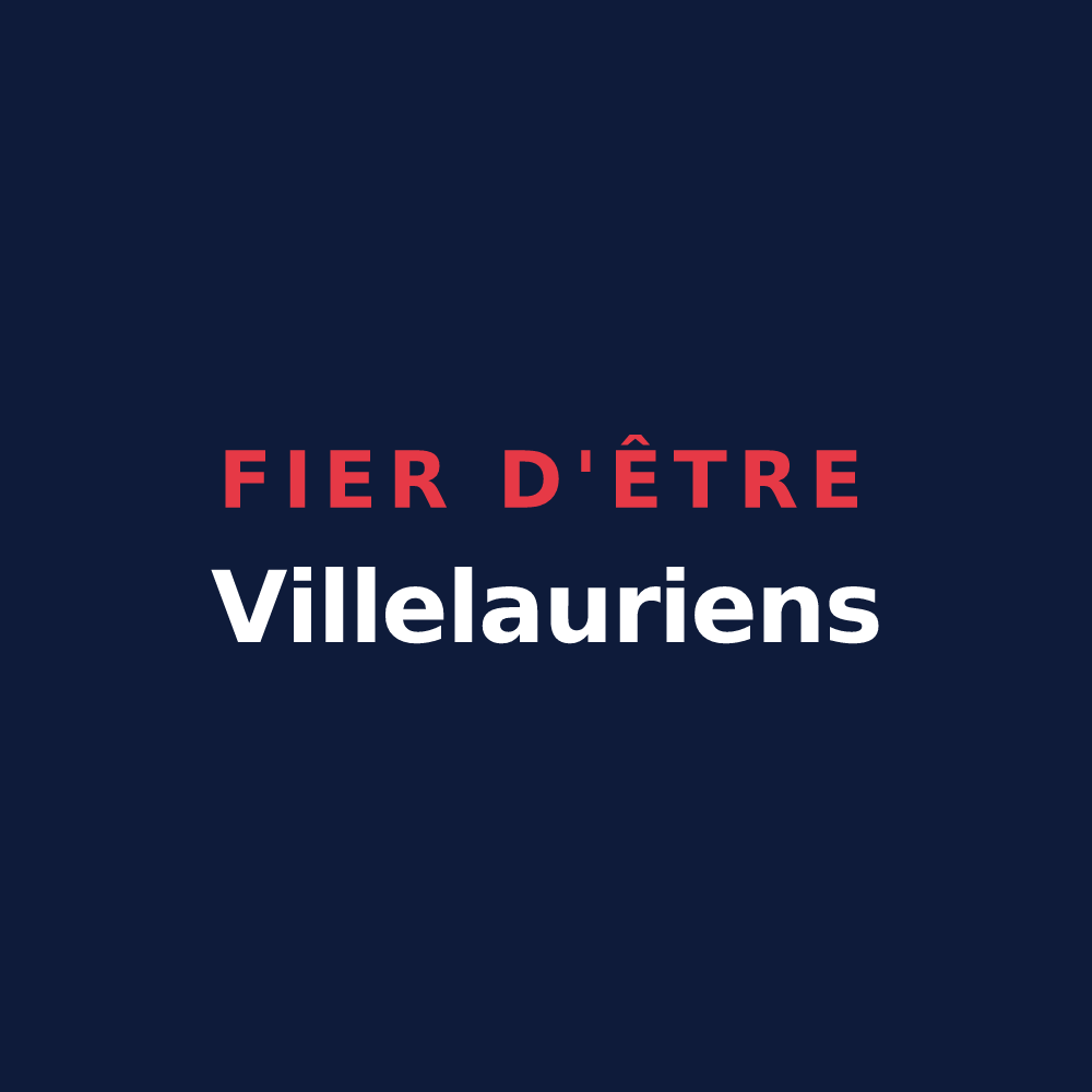 T-shirt « Fier d'être Villelauriens » — design pour Villelaure