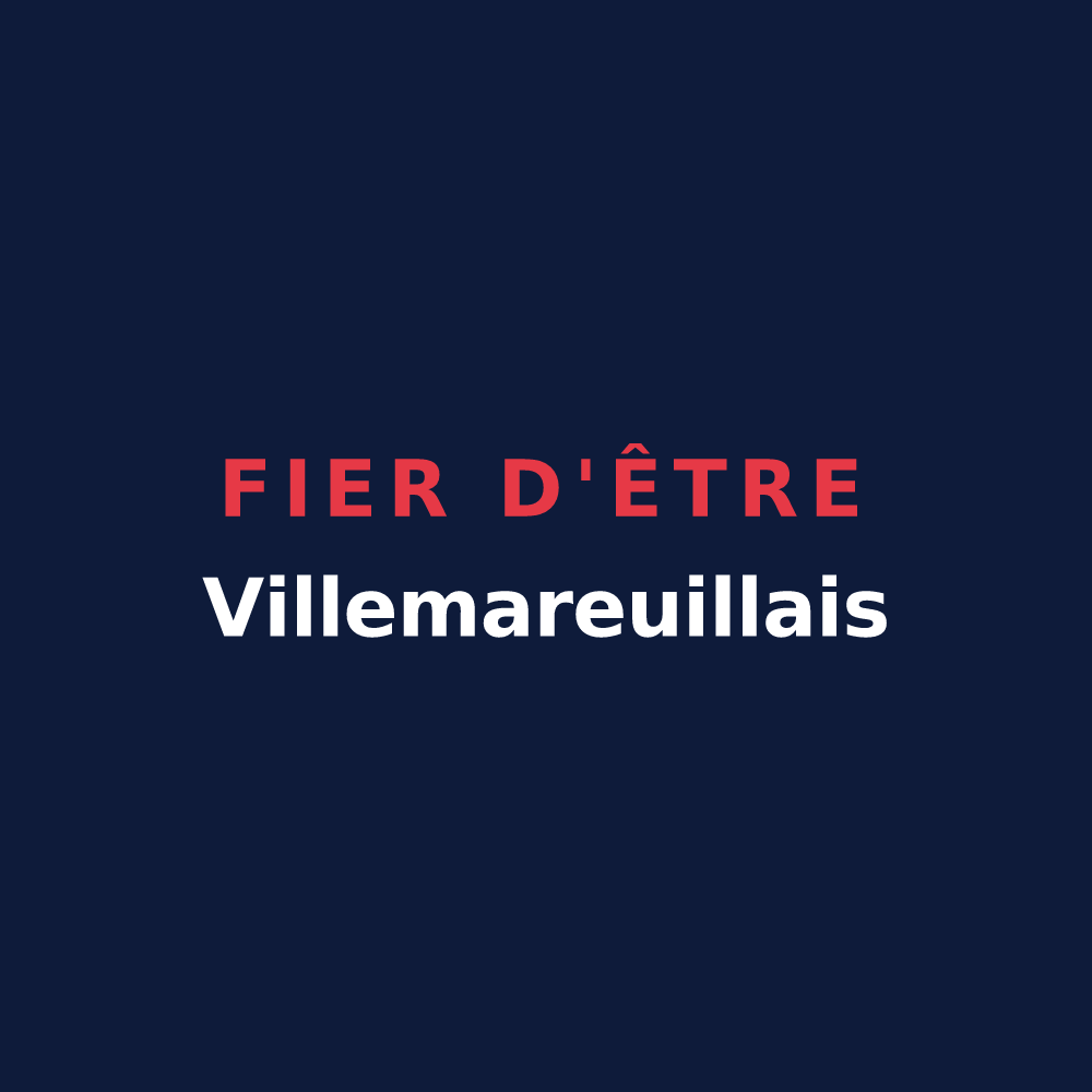 T-shirt « Fier d'être Villemareuillais » — design pour Villemareuil