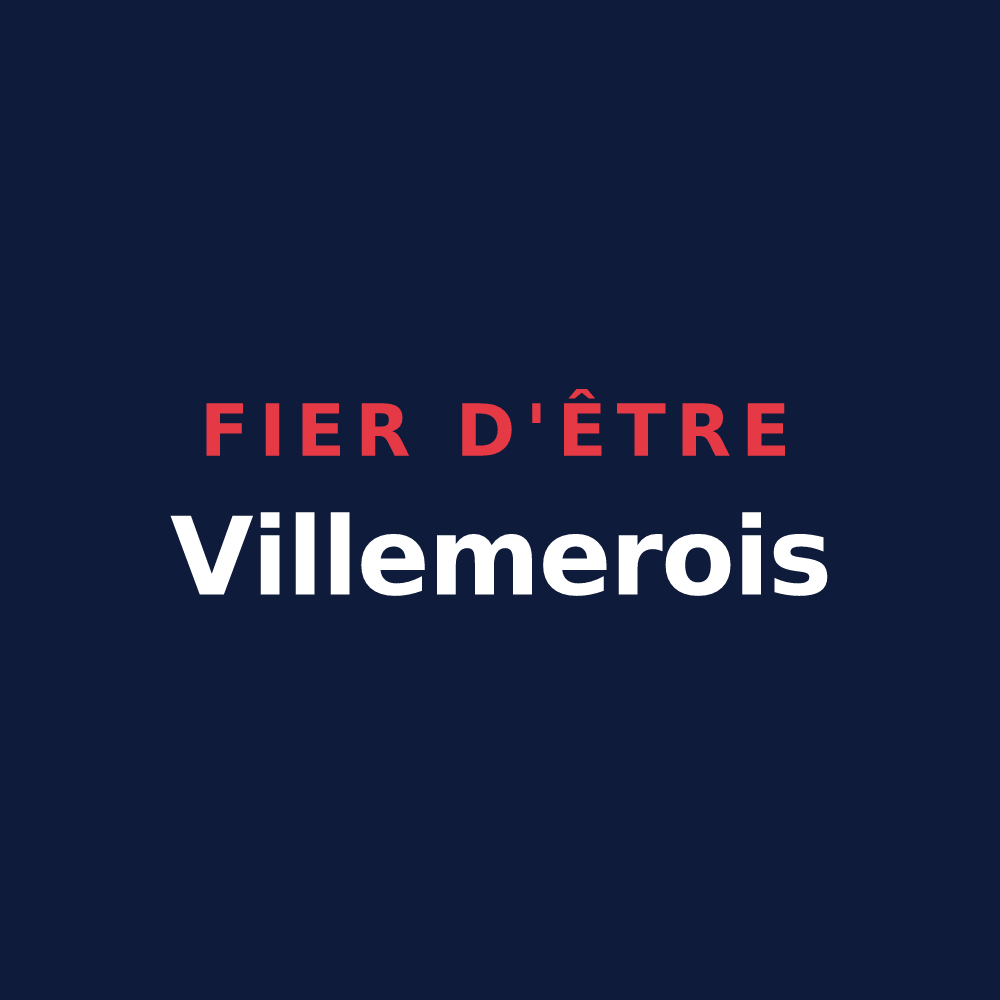 T-shirt « Fier d'être Villemerois » — design pour Villemer