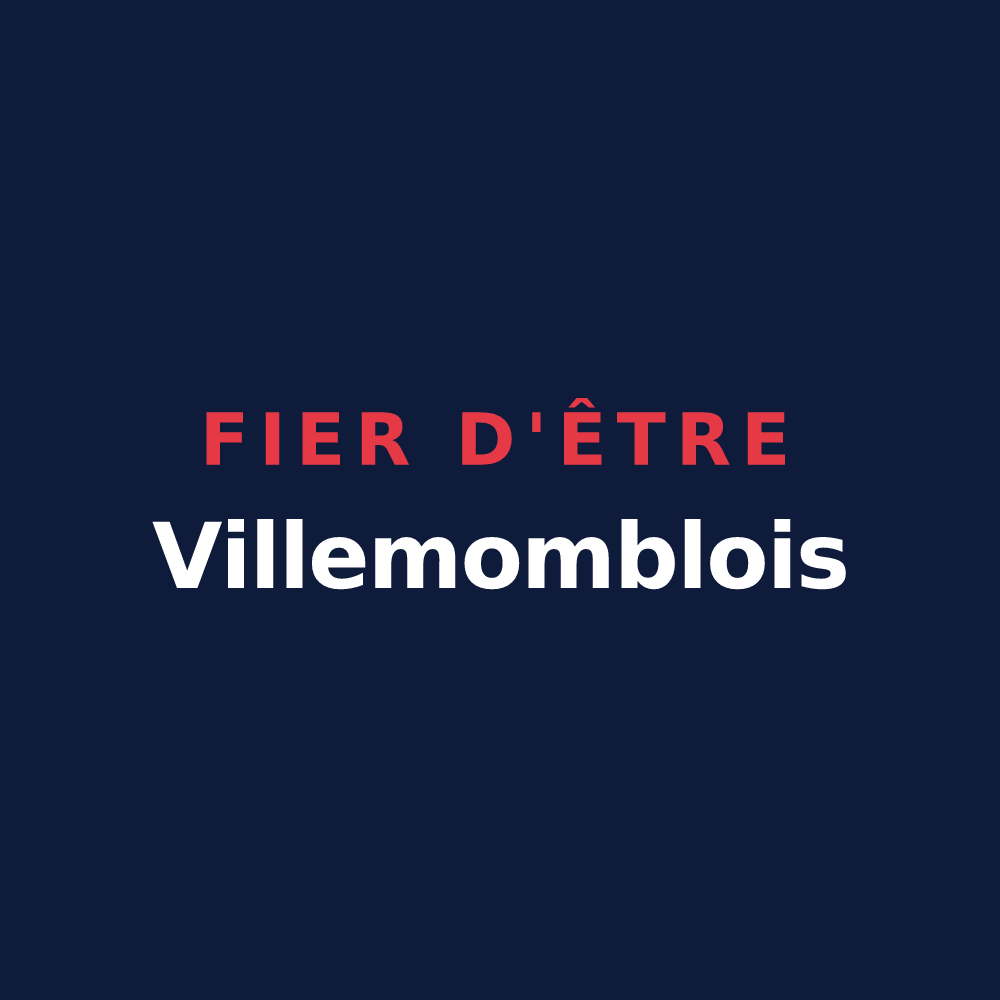 T-shirt « Fier d'être Villemomblois » — design pour Villemomble