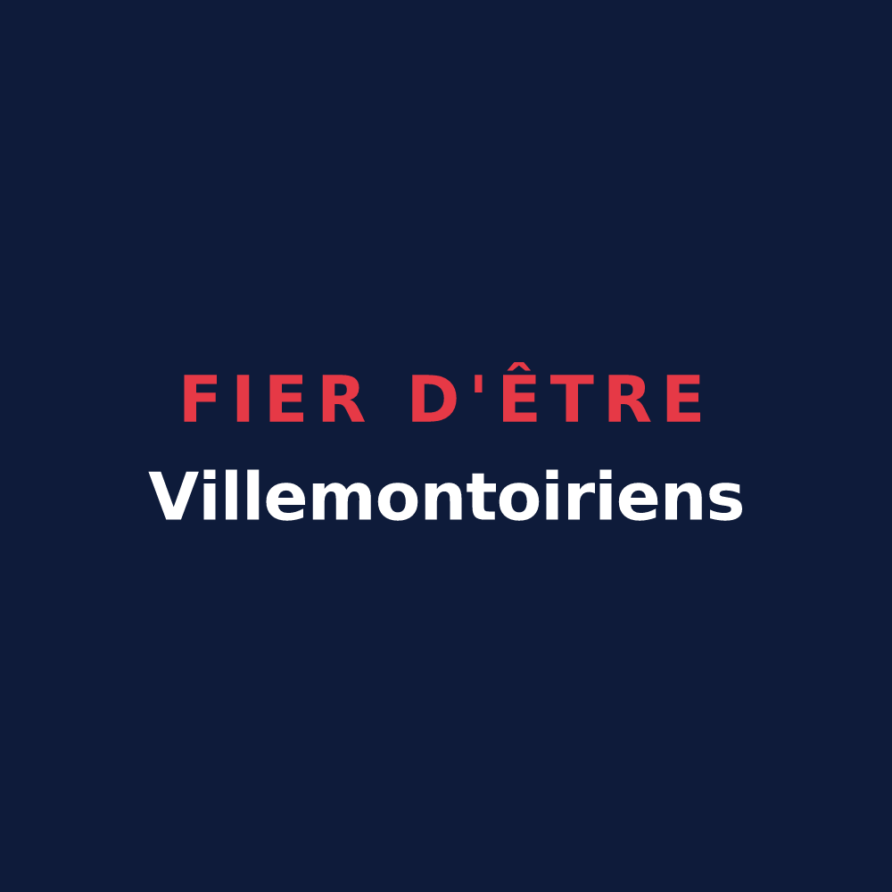 T-shirt « Fier d'être Villemontoiriens » — design pour Villemontoire
