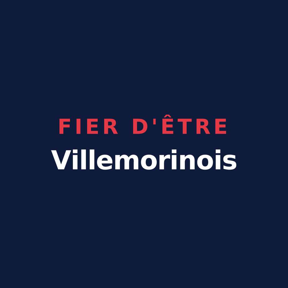 T-shirt « Fier d'être Villemorinois » — design pour Villemorin