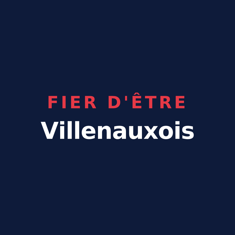 T-shirt « Fier d'être Villenauxois » — design pour Villenauxe-la-Petite