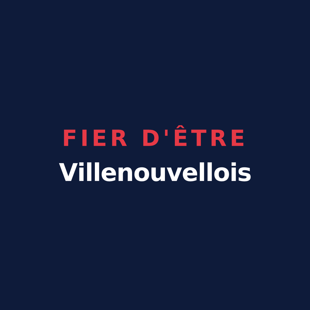 T-shirt « Fier d'être Villenouvellois » — design pour Villenouvelle