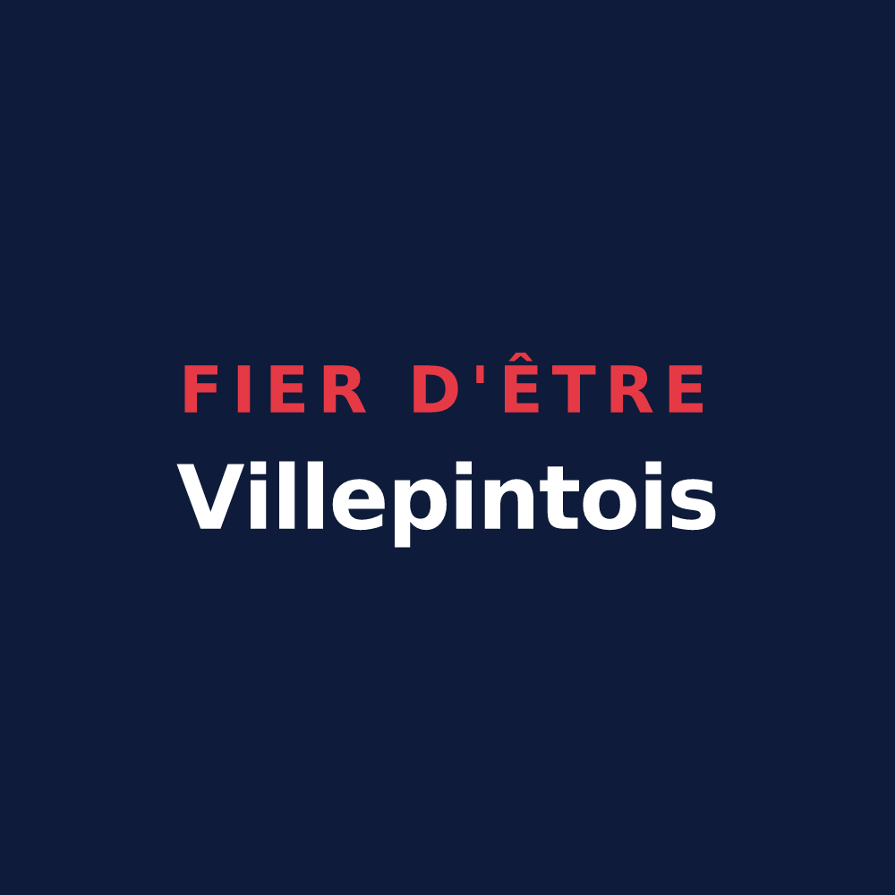 T-shirt « Fier d'être Villepintois » — design pour Villepinte