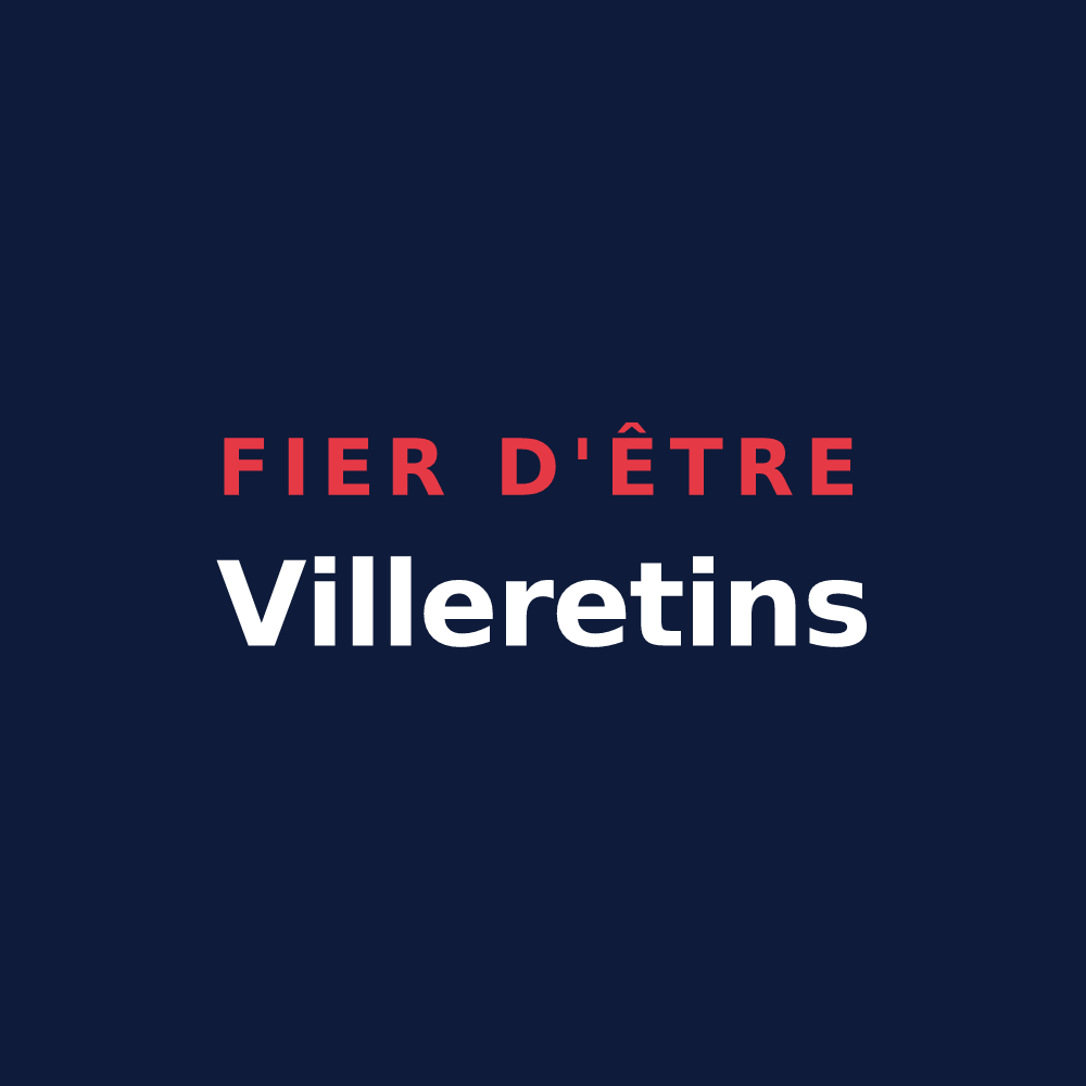 T-shirt « Fier d'être Villeretins » — design pour Villeret