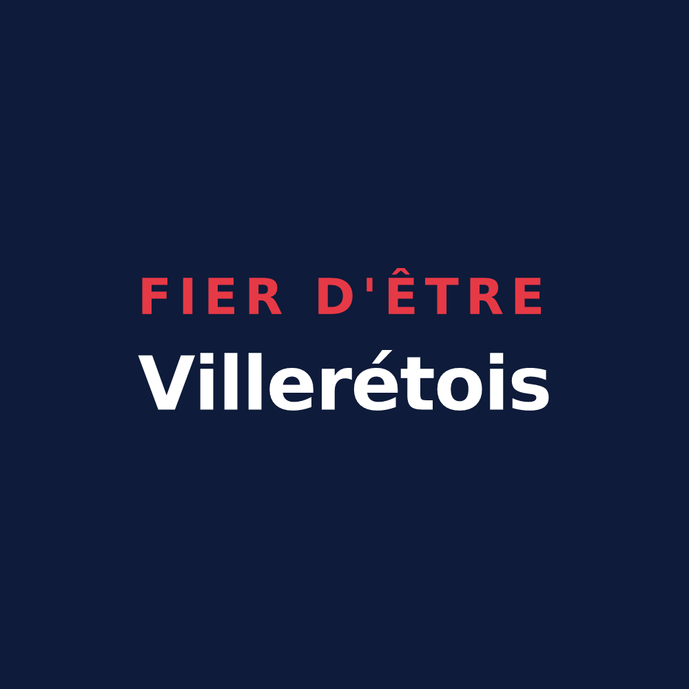 T-shirt « Fier d'être Villerétois » — design pour Villeret