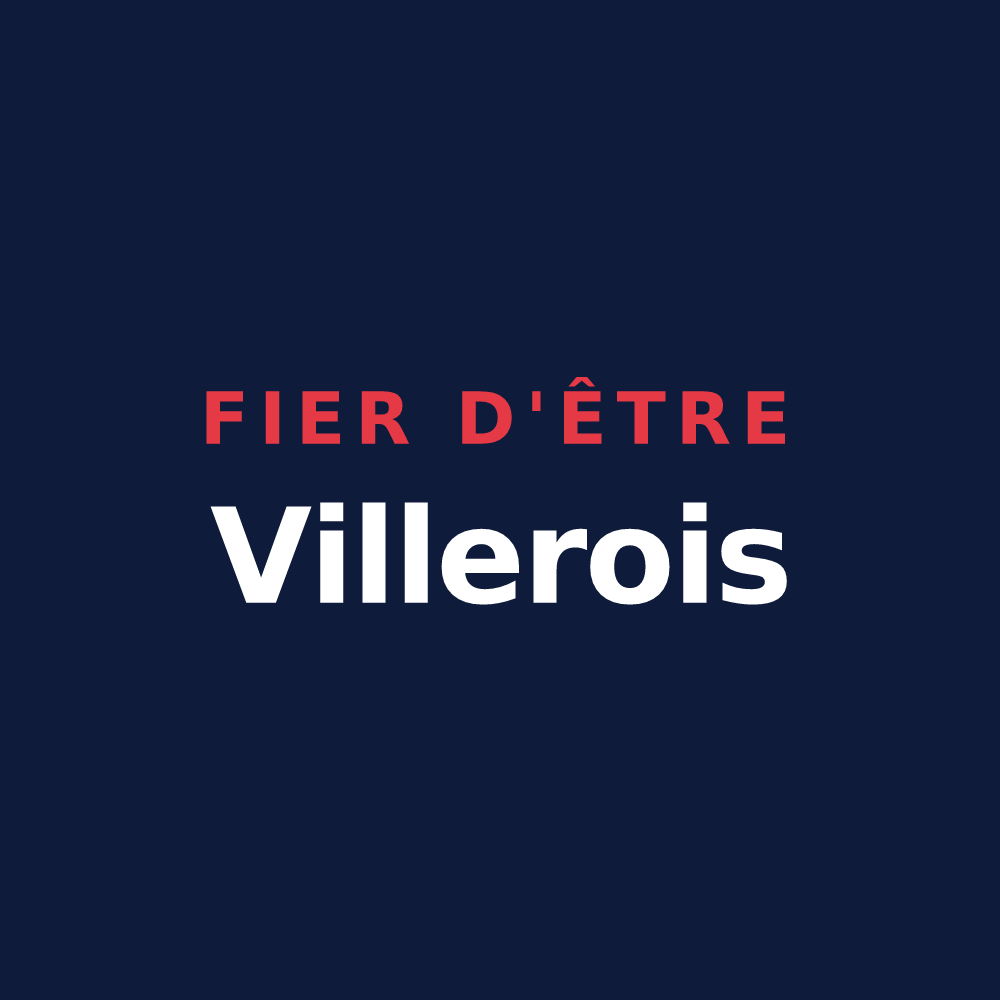 T-shirt « Fier d'être Villerois » — design pour Villers-aux-Bois