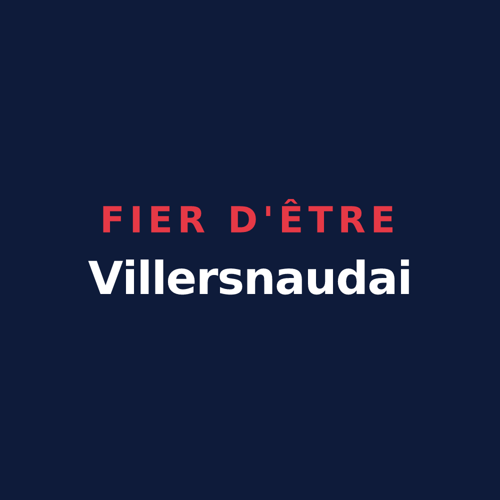 T-shirt « Fier d'être Villersnaudai » — design pour Villers-aux-Nœuds