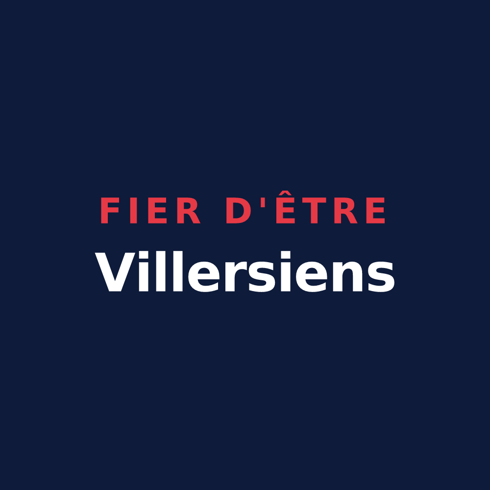 T-shirt « Fier d'être Villersiens » — design pour Villers-en-Vexin