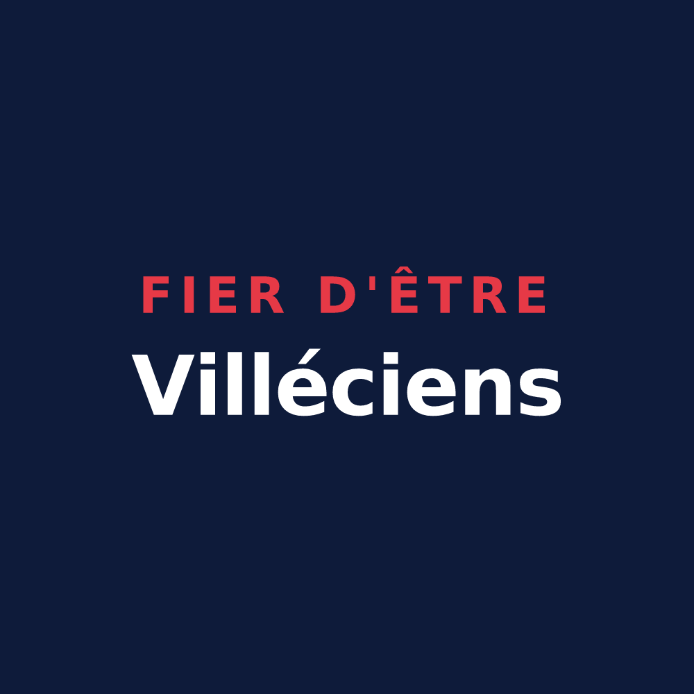 T-shirt « Fier d'être Villéciens » — design pour Villers-lès-Moivrons