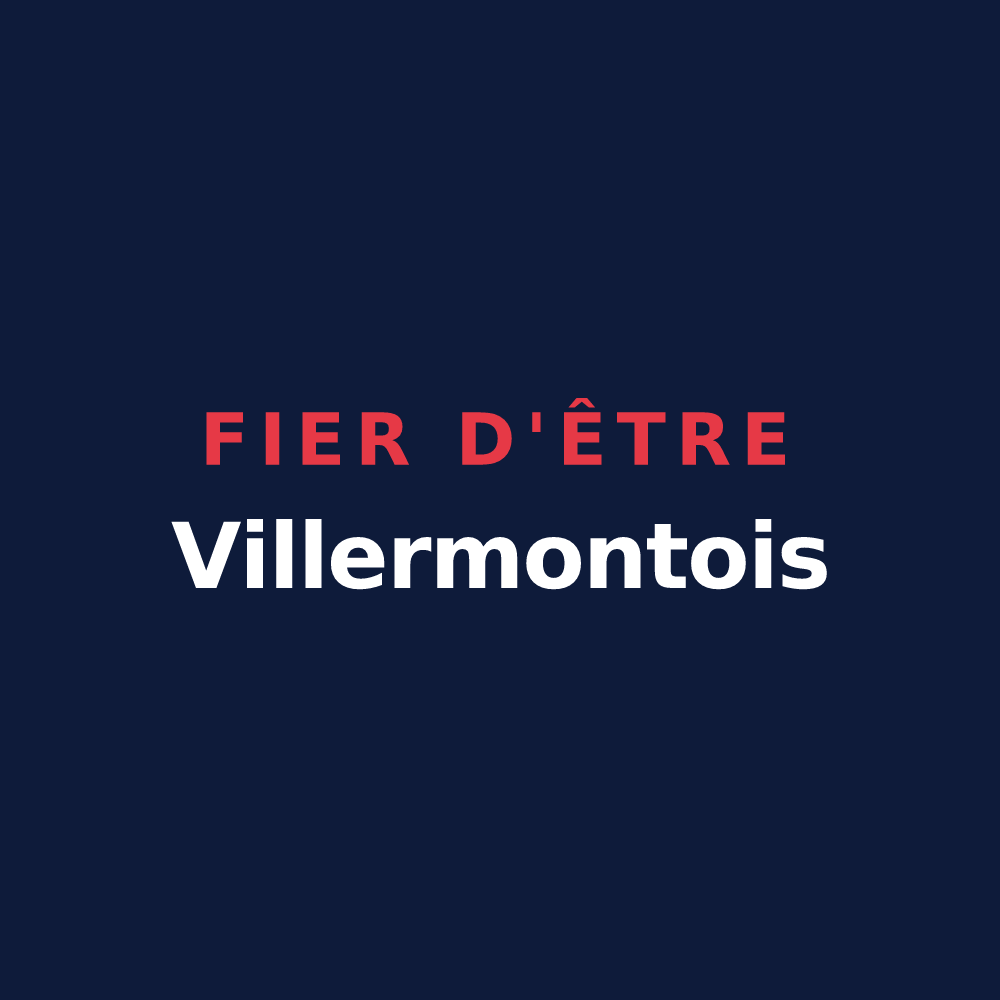 T-shirt « Fier d'être Villermontois » — design pour Villers-sur-le-Mont