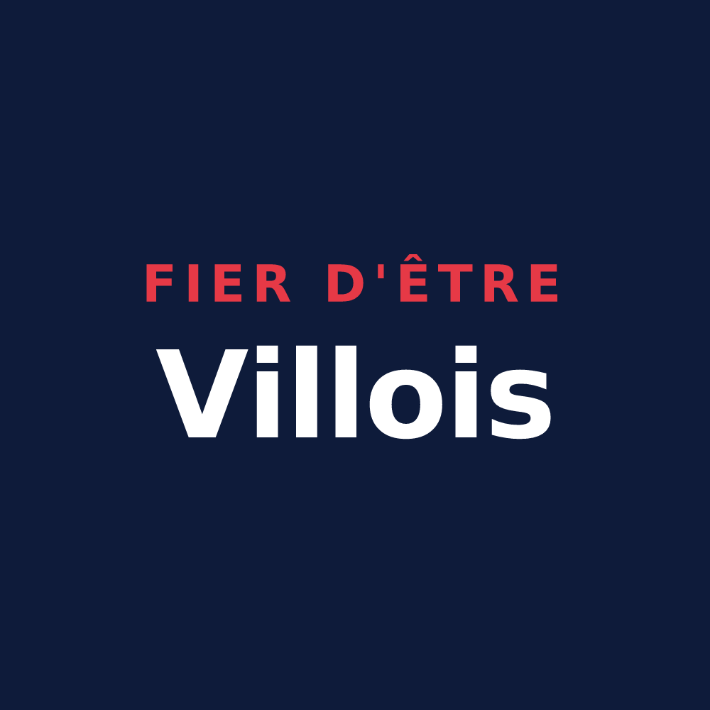 T-shirt « Fier d'être Villois » — design pour Villes-sur-Auzon