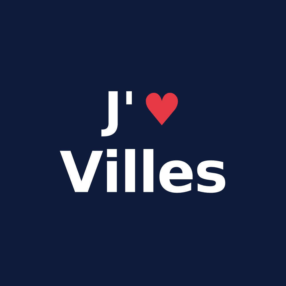 T-shirt personnalisé Villes — design J'aime Villes