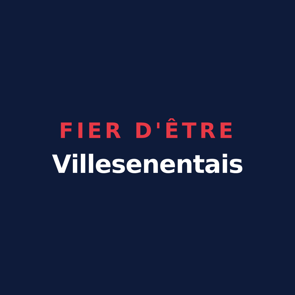T-shirt « Fier d'être Villesenentais » — design pour Villeseneux