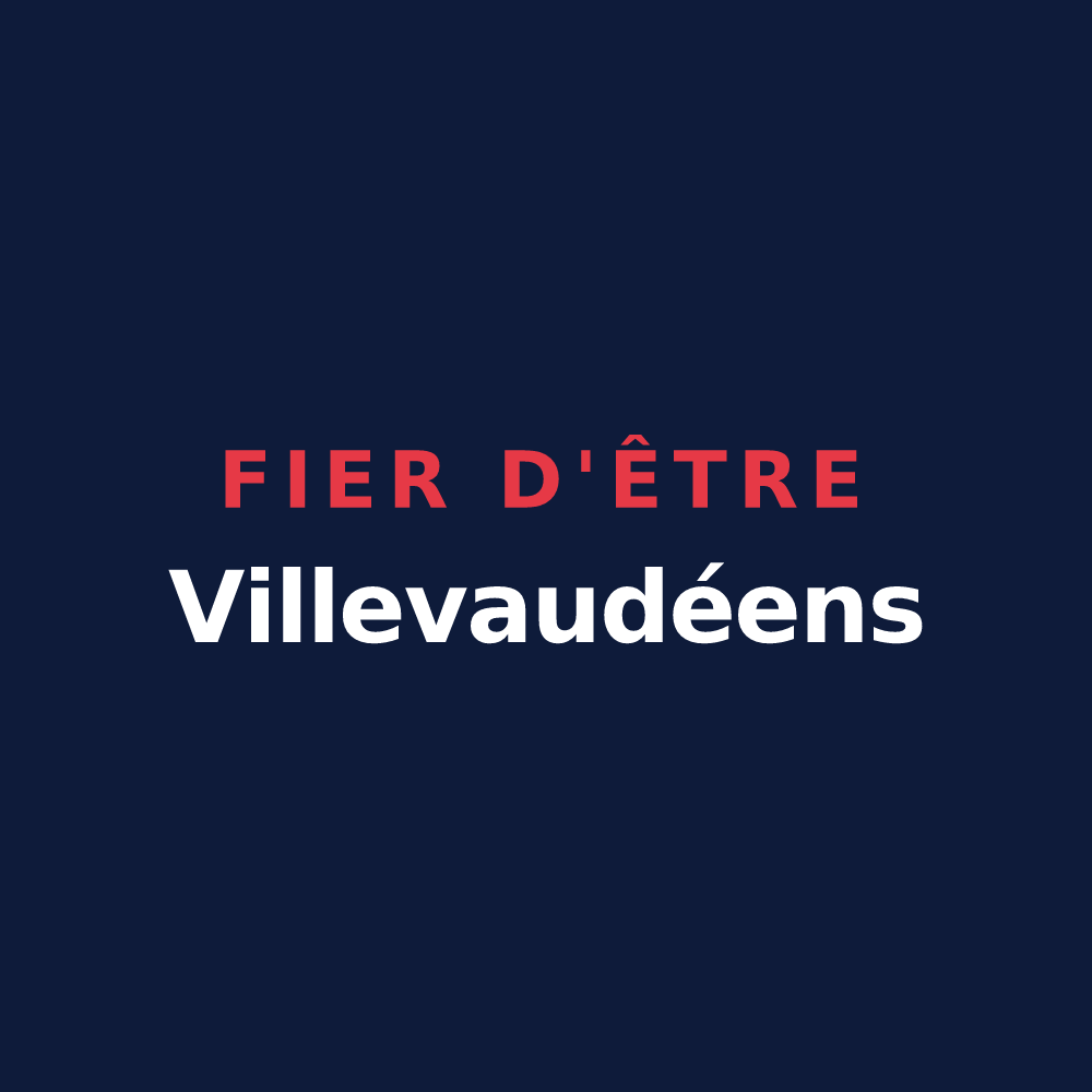 T-shirt « Fier d'être Villevaudéens » — design pour Villevaudé
