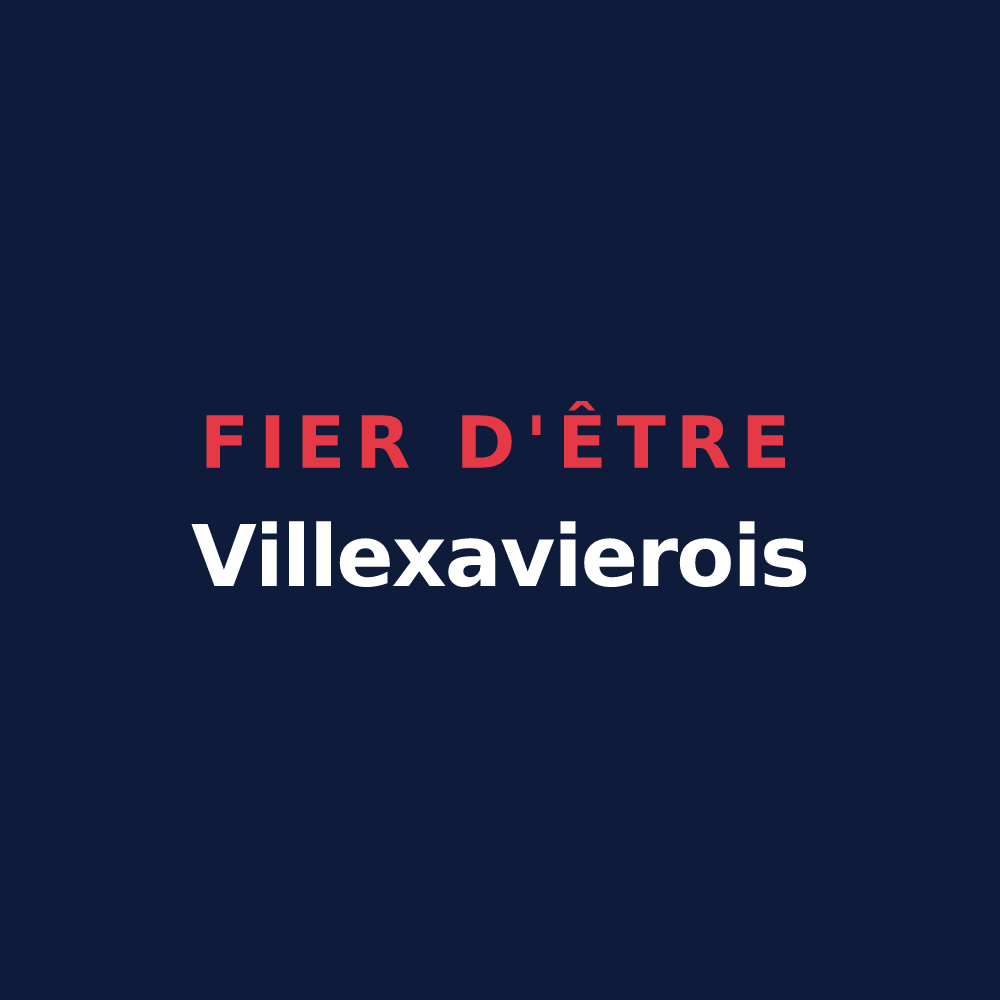T-shirt « Fier d'être Villexavierois » — design pour Villexavier