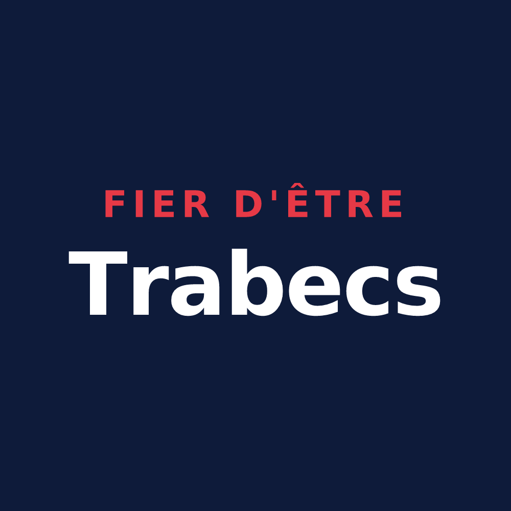T-shirt « Fier d'être Trabecs » — design pour Villey-le-Sec