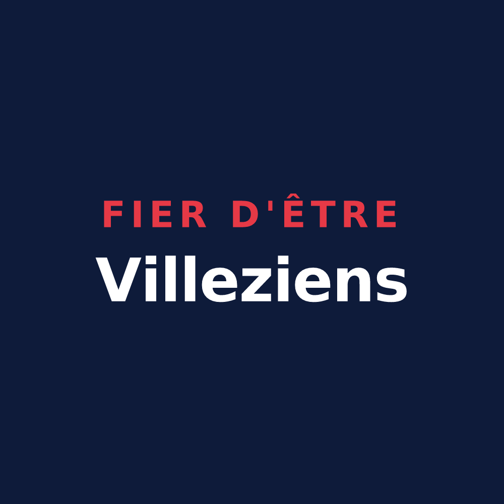 T-shirt « Fier d'être Villeziens » — design pour Villez-sur-le-Neubourg