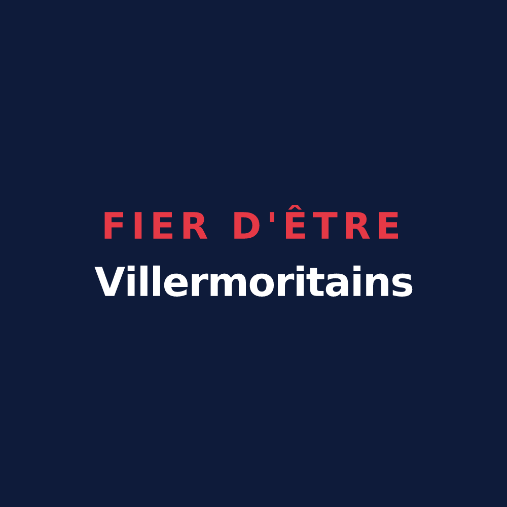 T-shirt « Fier d'être Villermoritains » — design pour Villiers-le-Morhier