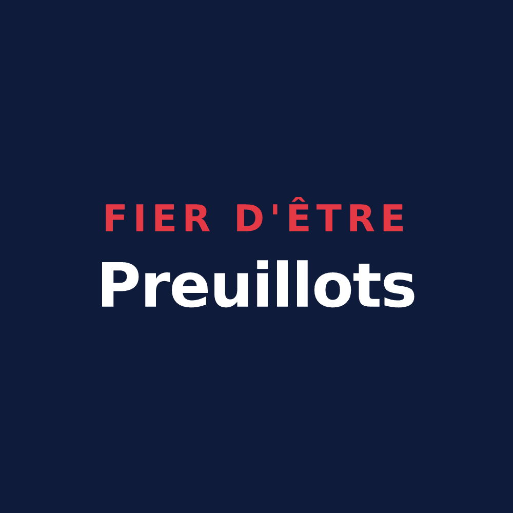 T-shirt « Fier d'être Preuillots » — design pour Villiers-sous-Praslin