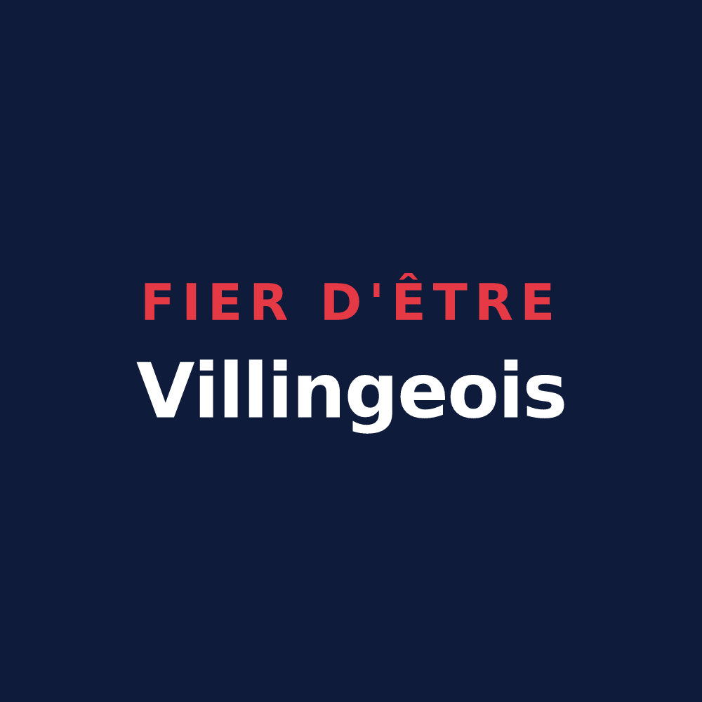 T-shirt « Fier d'être Villingeois » — design pour Villing