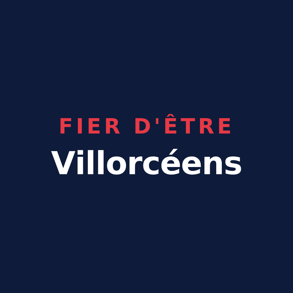 T-shirt « Fier d'être Villorcéens » — design pour Villorceau