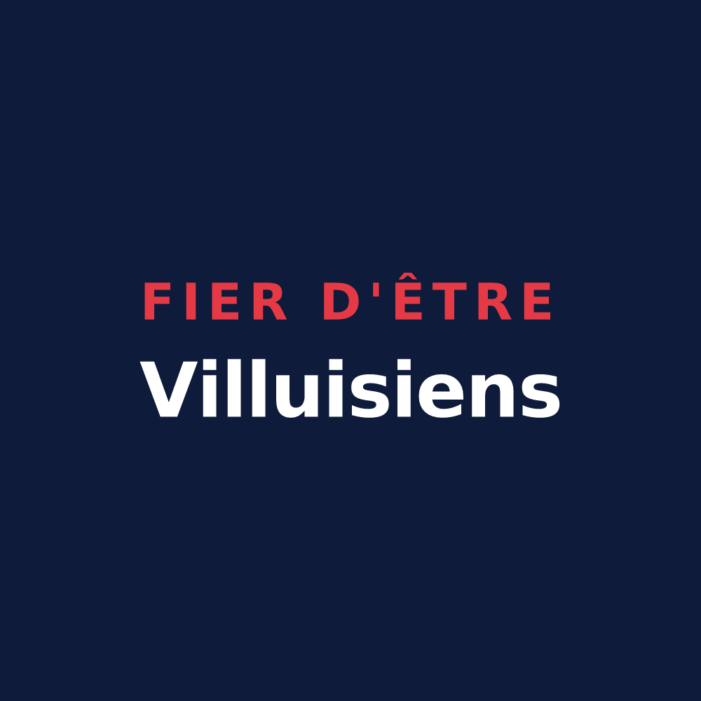 T-shirt « Fier d'être Villuisiens » — design pour Villuis