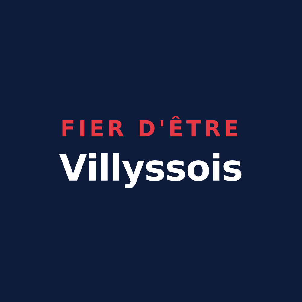 T-shirt « Fier d'être Villyssois » — design pour Villy-en-Auxois