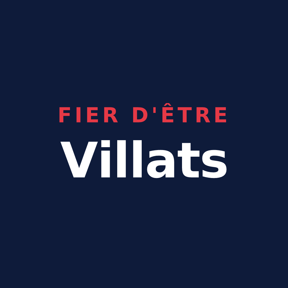 T-shirt « Fier d'être Villats » — design pour Villy-le-Maréchal