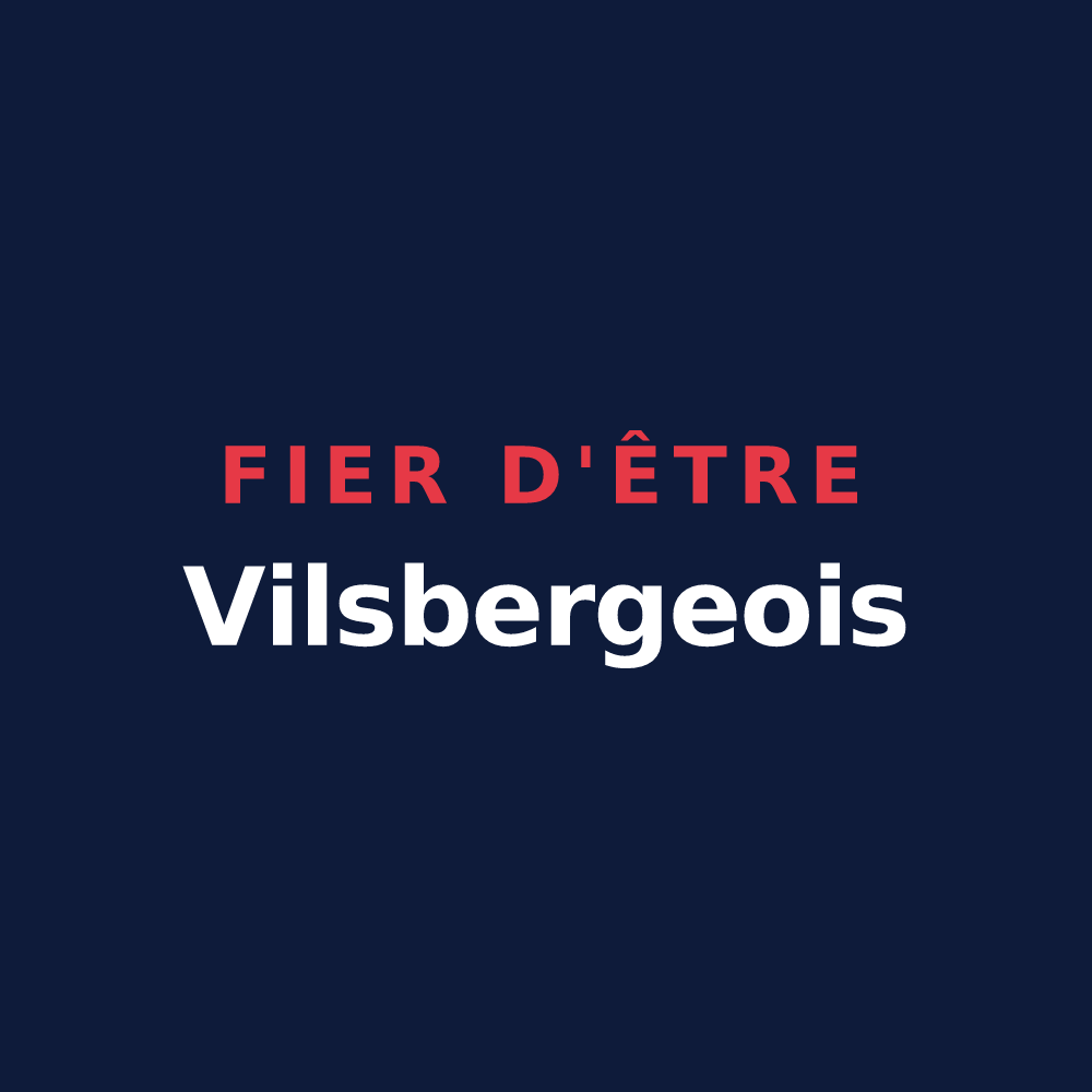 T-shirt « Fier d'être Vilsbergeois » — design pour Vilsberg