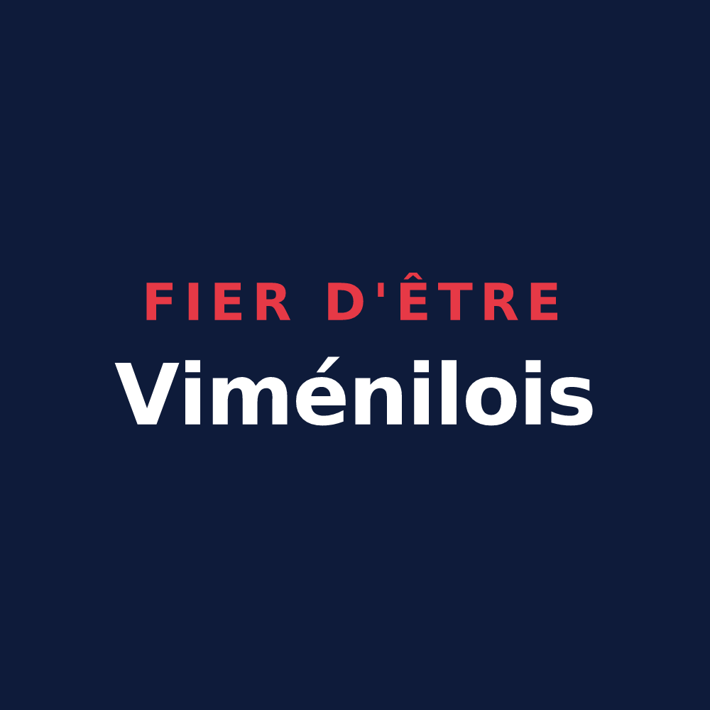 T-shirt « Fier d'être Viménilois » — design pour Viménil