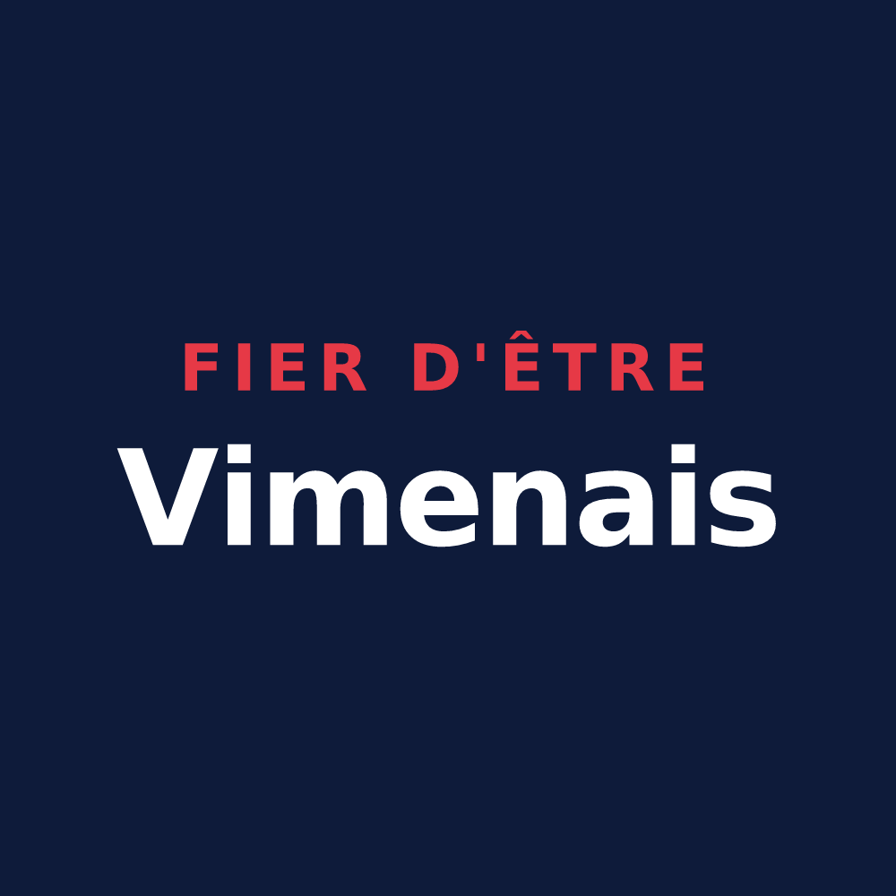 T-shirt « Fier d'être Vimenais » — design pour Vimines